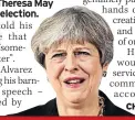  ??  ?? Mrs May
CHALLENGE