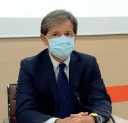  ??  ?? In prima linea Vito ;Montanaro, direttore del dipartimen­to Salute