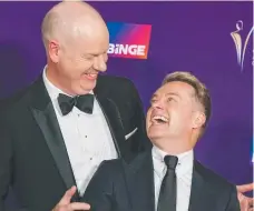  ?? ?? Tom Gleeson and Grant Denyer.