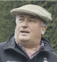  ??  ?? Paul Nicholls: Six runners.