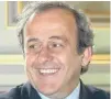  ?? BRUNO VIGNERON/GETTY IMAGES ?? NO SLOWING DOWN: Michel Platini