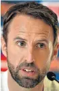  ??  ?? GARETH SOUTHGATE