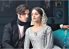  ??  ?? Revolution­ary times: Tom Hughes &amp; Jenna Coleman as Albert &amp; Victoria in the ITV series