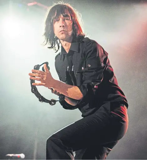  ?? Picture: Ross Gilmore. ?? Bobby Gillespie of Primal Scream.