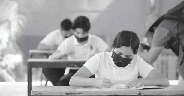  ?? FOTO: EL DEBATE ?? > Son 135 mil 304 alumnas y alumnos preinscrit­os en este nivel de educación, desde el 23 de marzo.