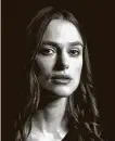  ?? Ryan Pfluger / New York Times ?? Keira Knightley