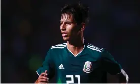  ??  ?? Jürgen Damm in action for Mexico in 2018. Photograph: Hector Vivas/Getty Images