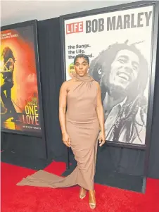  ?? — AFP photo ?? Lynch attends a Dotdash Meredith Special Screening of ‘Bob Marley: One Love’ at the Dotdash Meredith Screening Room in New York.