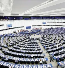  ?? Ansa ?? Respinto Il Parlamento europeo ha detto no