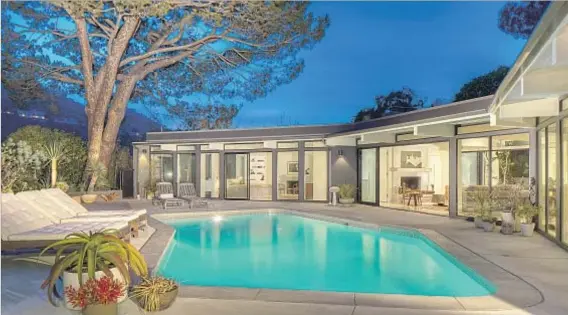  ?? Brian Thomas Jones ?? TALK SHOW HOST Ellen DeGeneres has sold her Marmol Radziner-renovated home in Hollywood Hills West for $9.9 million. She sold the same house, which was built in 1950, in 2007 for $10 million and then bought it back seven years later for $8.75 million.