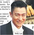  ??  ?? Andy Lau