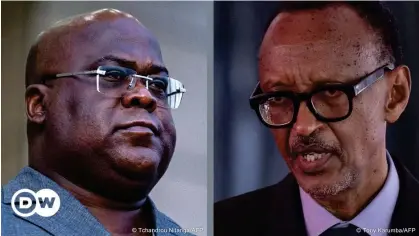  ?? ?? Le ton monte entre Félix Tshisekedi et Paul Kagame