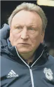  ??  ?? Cardiff boss Neil Warnock.