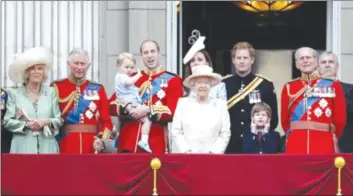  ??  ?? “The British monarchs trudge along through opening ceremonies, and palace balls, and horse shows, waving and granting this and that, trailing past glories . . .”