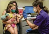  ?? DAVID RYDER/ GETTY IMAGES/ TNS 2022 ?? Only 61% of people in Georgia ages 5 and older have completed their primary COVID-19 vaccine series.