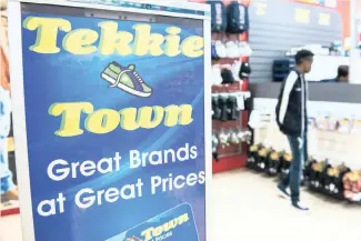  ?? | IOL ?? STEINHOFF acquired Tekkie Town for R3.2 billion in 2016 from founder and former executive Braam van Huyssteen in exchange for Steinhoff shares, but the subsequent accountanc­y scandal led to bad blood between the parties involved.