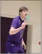  ?? ?? Tyler Harris, a Scotts Valley High alum, has shined as a role player for College of Idaho's basketball team, which is ranked No. 1in the NAIA.