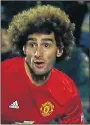  ??  ?? CONFIDENT: Fellaini