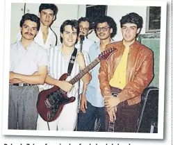  ??  ?? Rolando Zelaya fue miembro fundador de la banda de rock hondureña Réquiem.