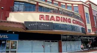  ?? PHOTO: CAMERON BURNELL/FAIRFAX NZ ?? Courtenay Central was boarded up for more than four months.