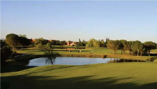  ??  ?? FROM LEFT: Club de Golf La Dehesa; Real Sociedad Hipica Espanola FAR RIGHT, TOP AND BOTTOM: Golf Santander