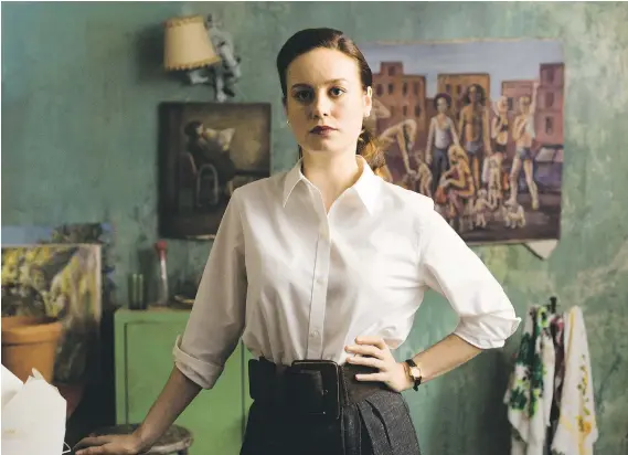  ?? JAKE GILES NETTER/LIONSGATE ?? Brie Larson plays Jeannette Walls as a teen and adult in The Glass Castle, a new movie based on Walls’ 2005 memoir. The film opens Friday.