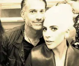  ?? —INSTAGRAM ?? Christian Carino (left) and Lady Gaga