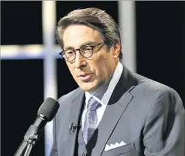 ?? Steve Helber Associated Press ?? ATTORNEY Jay Sekulow said President Trump’s tweet about “being investigat­ed” did not amount to an acknowledg­ment that he was under investigat­ion. Trump was only restating what a Washington Post story said, Sekulow suggested.