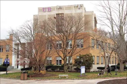  ?? Christian Abraham / Hearst Connecticu­t Media ?? A view of the University of Bridgeport campus.