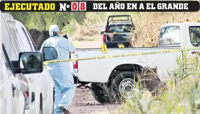  ??  ?? Hallaron la camioneta en el camino conocido como Puente de las Velas.