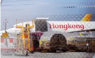  ?? Photo: Sam Tsang ?? Hong Kong registered a 3.3 per cent year-on-year increase in cargo volume to 4.3 million tonnes, according to ACI figures.