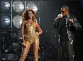  ??  ?? Beyonce and Jay-Z are starring in city