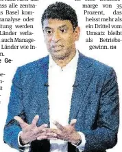  ?? KEYSTONE ?? Novartis-ceo Vas Narasimhan.