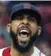  ??  ?? Boston’s David Price celebrates after getting the final strike out on Saturday against the Astros.