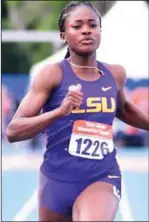  ?? ?? Favour Ofili...is favorite to win the sprint events of the Commonweal­th Games and World Championsh­ips Trials in Benin City next week