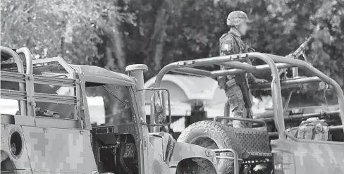  ?? FOTO: CORTESÍA ?? > La Guardia Nacional participó en el operativo.