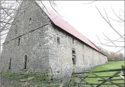  ??  ?? Boxley Abbey Barn off Tyland Lane in Sandling