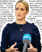  ?? ?? oversight: Justice Minister Helen McEntee