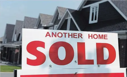  ?? SEAN KILPATRICK THE CANADIAN PRESS ?? Economist Sal Guatieri said the housing market continues to stabilize after getting dinged by tougher mortgage rules earlier this year.