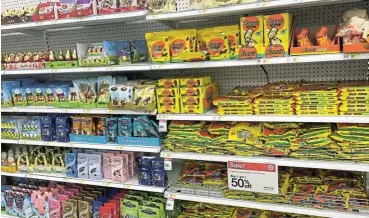  ?? /Reuters ?? Cheap and cheerful: Sweets are likely to replace some chocolate treats this Easter in the US as price hikes squeeze consumers.