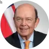  ??  ?? Above: Wilbur Ross