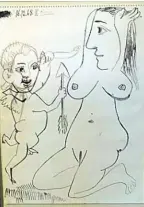  ?? ?? Dibujo de Picasso