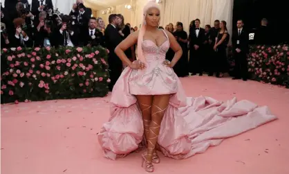  ??  ?? Nicki Minaj at the Met Gala in New York in 2019. Photograph: Mario Anzuoni/Reuters