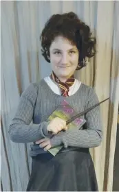  ?? (National Library of Israel/Facebook) ?? NOYA DAN’S story touched ‘Harry Potter’ author J. K. Rowling because Noya was a huge ‘Harry Potter’ fan, and a photo of her dressed as Hermione circulated on social media and reached Rowling while Noya was still missing.