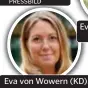  ?? PRESSBILD ?? Eva von Wowern (KD).