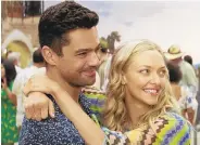  ?? UNIVERSAL PICTURES ?? Amanda Seyfried returned with Dominic Cooper in the sequel ‘Mamma Mia! Here We Go Again,’ released in July.