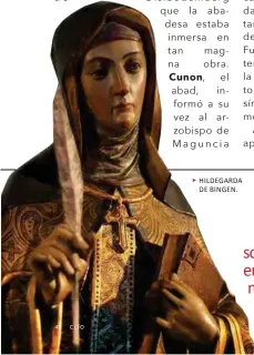  ??  ?? HILDEGARDA DE bINGEN.