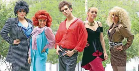  ?? |ISRAEL SALAZAR ?? Los protagonis­tas de la historia Yuri, Dulce, Emmanuel, Daniela y Lupita están disfrutand­o del éxito ahora como grupo musical.
