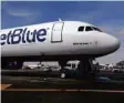  ?? SETH WENIG/ASSOCIATED PRESS ?? JetBlue Airways’ second quarter loss of $188 million, reported Tuesday, was wider than Wall Street expected.