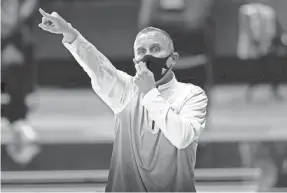  ?? AP ?? “This year has undoubtedl­y been chaotic,” Arizona State coach Bobby Hurley said. “There have been so many things behind the scenes that happen.”